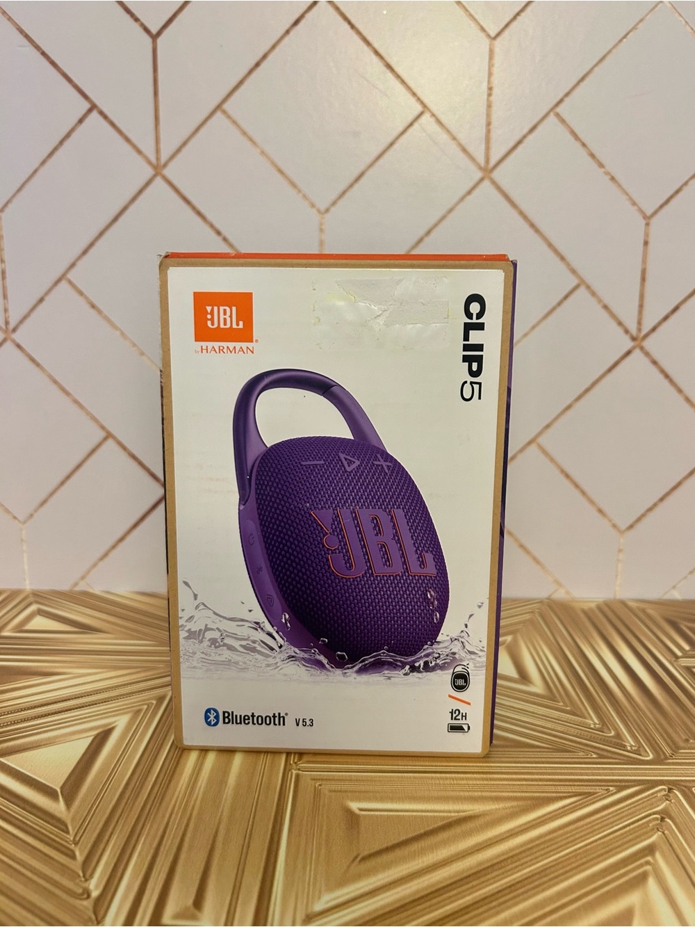 JBL CLIP 5 Bluetooth Speaker - Purple